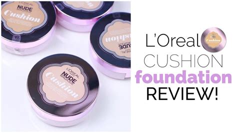 L Oreal Nude Cushion Foundation First Impressions Review Youtube