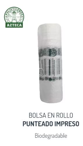 1 Rollo De Bolsa 20x30 Poliseda Biodegradable Azteca MercadoLibre