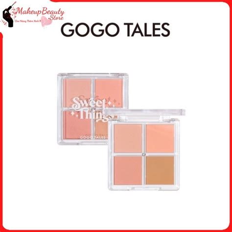 Bảng má màu GOGO Tales Naked Feeling GT MS ZIN COSMETICS Shopee Việt Nam