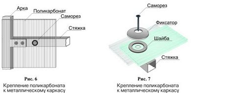 Монтаж поликарбоната на металлический каркас - инструкция, советы!