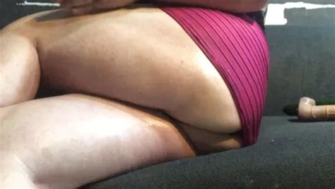 Greek Sissy Slut Play With Her Sexy Legs In Pantyhose With Sexy Lingerie And Cum Orgasm Anal