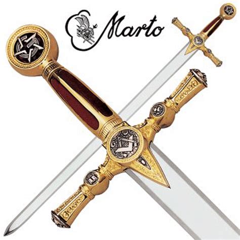 Masonic Sword Gold Finished