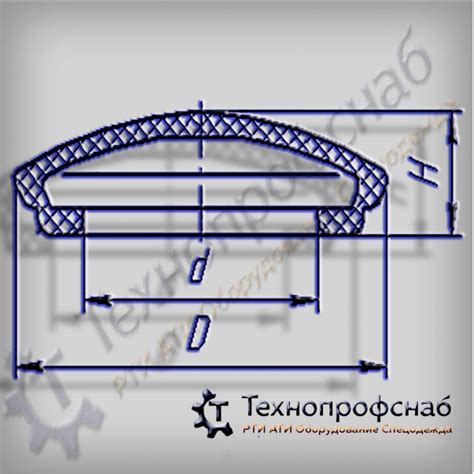 Кнопка 37x26x10 управления резиновая ПФ-1595