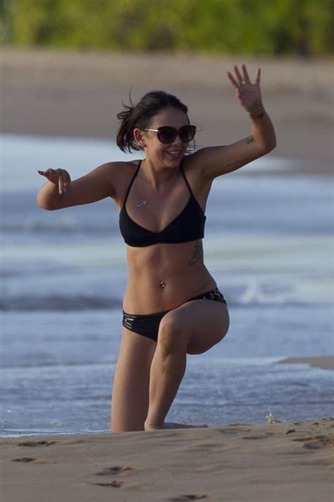 JANEL PARRISH In Bikini At A Beach In Hawaii 10 14 2015 HawtCelebs