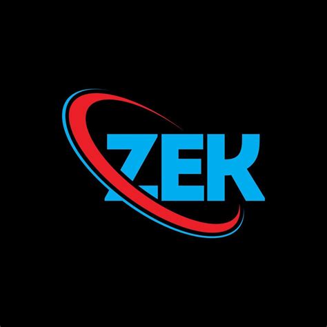 ZEK Logo ZEK Letter ZEK Letter Logo Design Initials ZEK Logo Linked