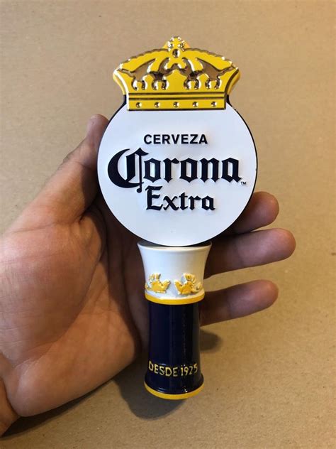 corona cerveza extra beer keg tap handles