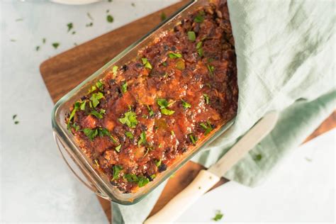 Easy Vegetarian Vegan Meatloaf Recipe