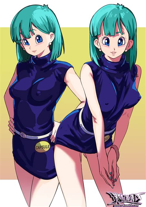 Bulma Wearing A Skin Tight Dress By R E L O A D Hentai Foundry