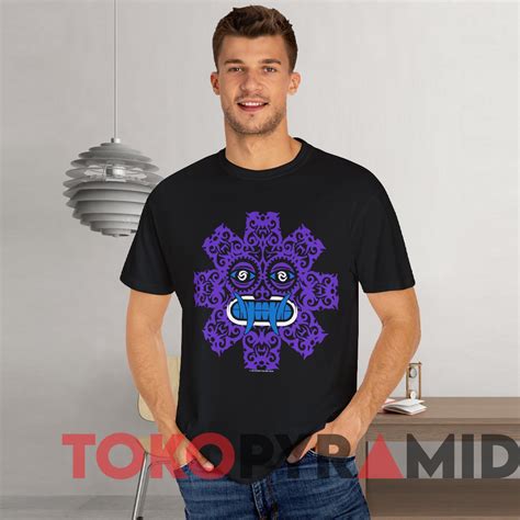 1992 Red Hot Chili Peppers Aztec Face T Shirt TokoPyramid