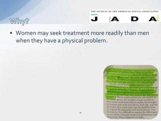 Sex Differences In Pain Pptx