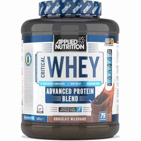 Critical Whey Protein Shake 2.27KG - Athlete Aid Nutrition