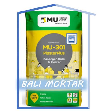 Jual Mortar Utama Plaster Plus Mu Plester Bt Merah Bt Ringan Kg