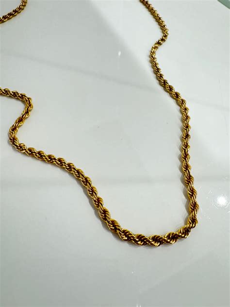10k gold necklace women