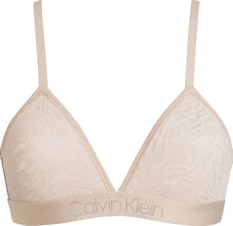 Calvin Klein Rintaliivit Ck Unlined Triangle Nude Kek Le