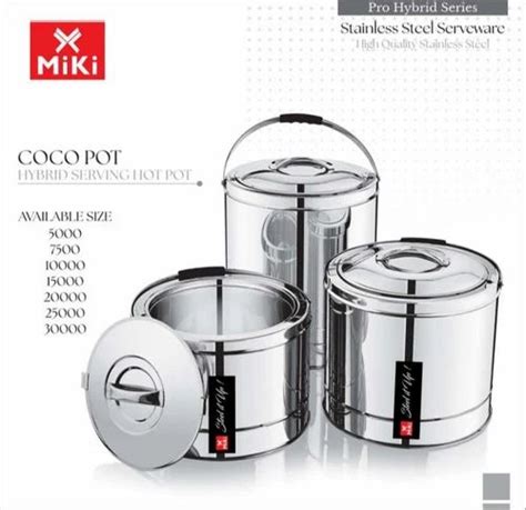 Miki Cocopot Hybrid Insulated Hot Pot Set At Rs Set Bhayander West ID