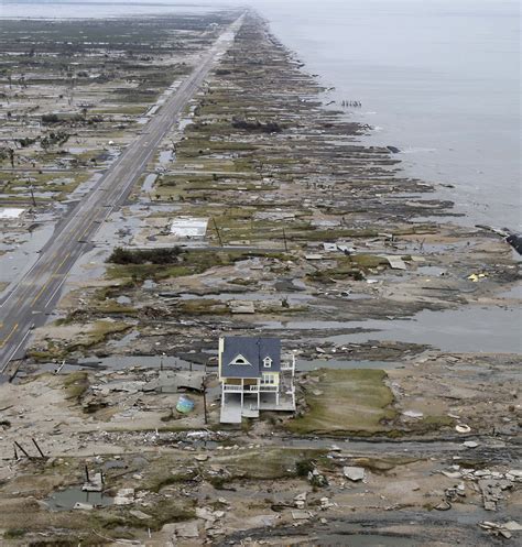 Pre And Post Storm Photo Comparisons Bolivar Peninsula Tx
