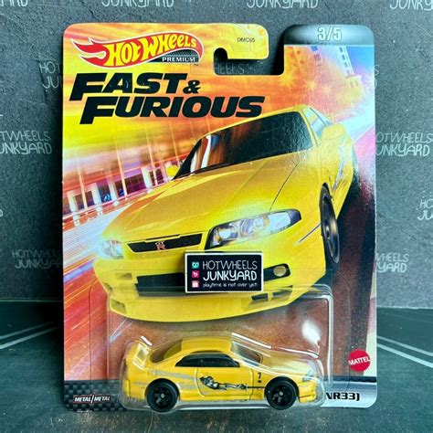 Jual Hot Wheels Premium Fast Furious Nissan Skyline GT R BCNR FF Yellow R Shopee Indonesia