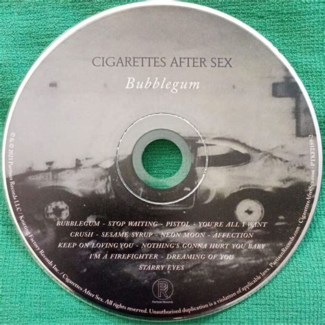 Bubblegum De Cigarettes After Sex CD Chez Kamchatka Ref 126868926