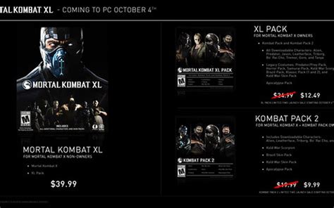 Buy Mortal Kombat X Kombat Pack 2 Steam Pc Key