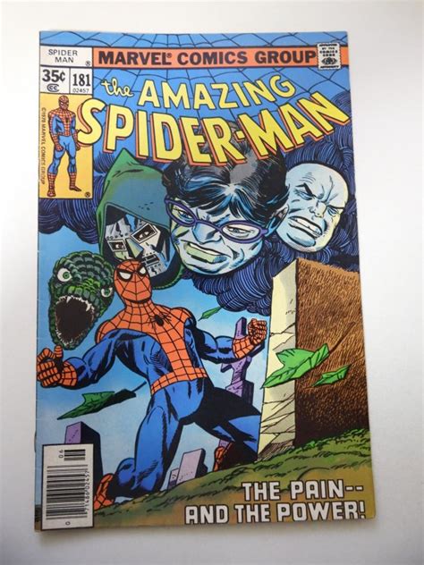 The Amazing Spider Man 181 1978 FN VF Condition Comic Books