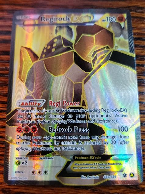 Regirock Ex Full Art