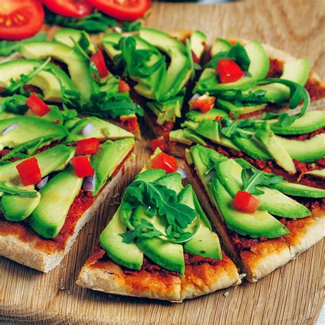 Speedy Avocado Pizza Vegan Gluten Free Nadia S Healthy Kitchen