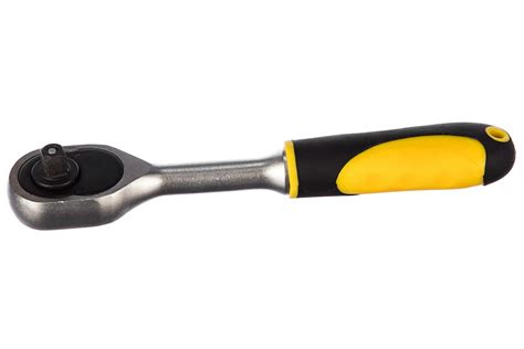 Трещоточный ключ 1/4 дюйма, 150мм, 45 зубьев TOPEX 38D501 - выгодная ...