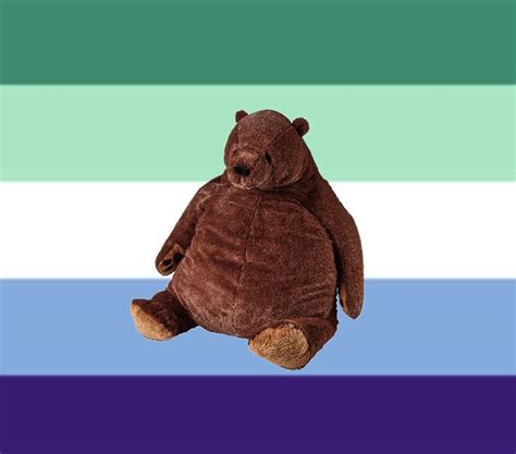 Gay Djungelskog Pride Flag Teddy Bear