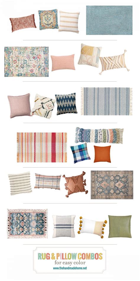 Matching Rug And Pillow Sets at Vicki Howes blog