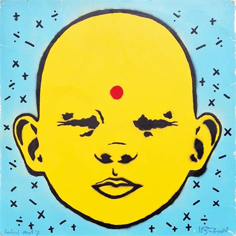 Neon Sandwich - Baby Buddha Monk - Artevistas gallery