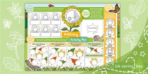 Wellbeing Activity Mat L Enseignant A Fait Twinkl