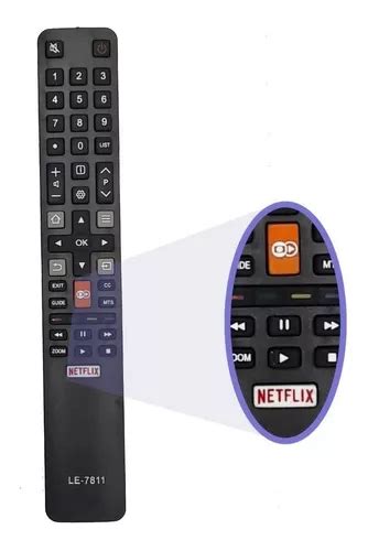 Controle Remoto Para Tv Semp Toshiba Netflix Globoplay Venda Em S O