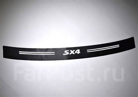 Накладка заднего бампера Suzuki SX4 купить во Владивостоке по цене: 500 ...