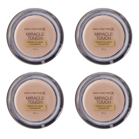 Max Factor Miracle Touch Cream To Liquid Foundation Make Up From High