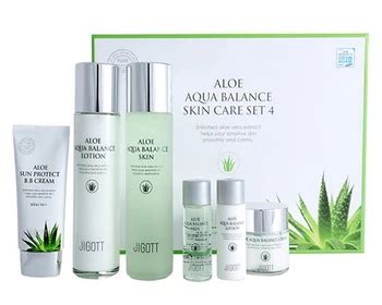 Jigott Aloe Aqua Balance Skin Care 4pc Set - Buy Korean Skin Care ...
