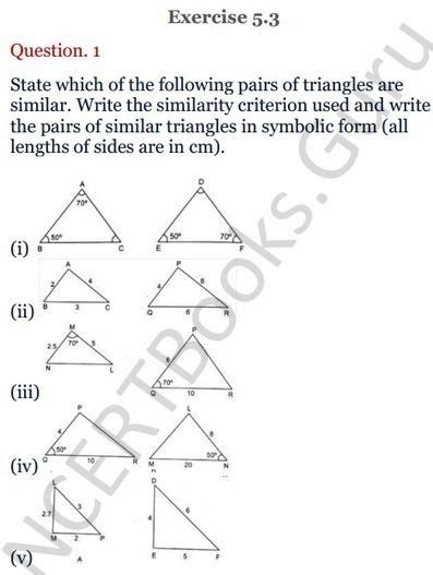 KC Sinha Maths Solutions Class 10 Chapter 5 Triangles Ex 5 3 Maths