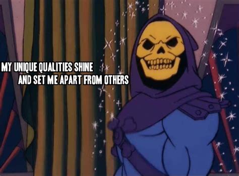 The Spookiest Snowflake Skeletor Know Your Meme