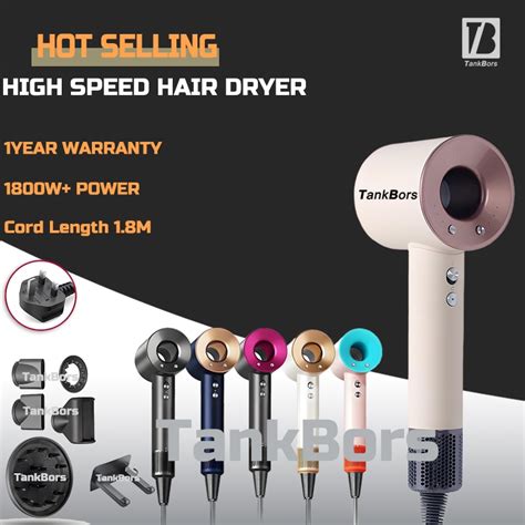 Supersonic Hair Dryer In W Negative Ion Hot Cold Air Msia Pin Hair Dryer Pengering