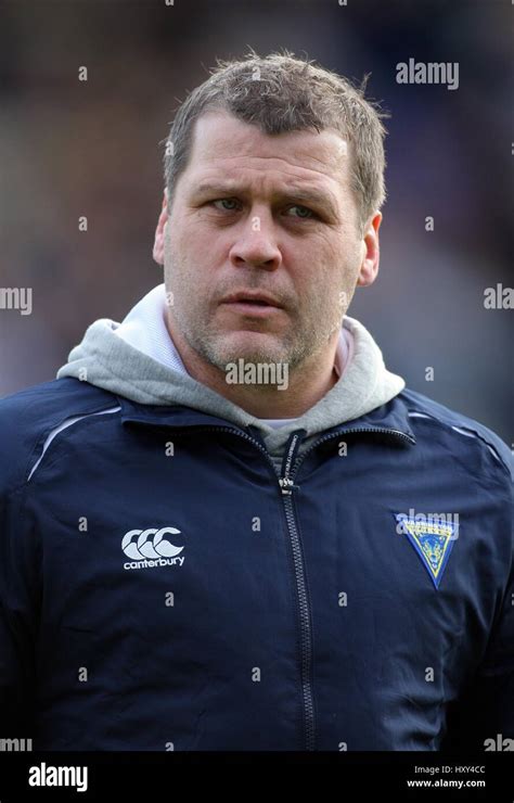 JAMES LOWES WARRINGTON WOLVES COACH HALLIWELL JONES STADIUM WARRINGTON ...