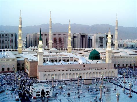 madina sharif aerial shot wallpaper wallpaperscom