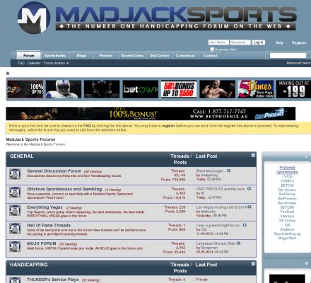 Mad Jack`s Sports - Providing sports information, message forum, list ...