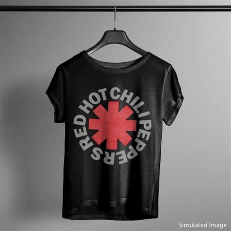 Red Hot Chili Peppers Color Spectrum T Shirt