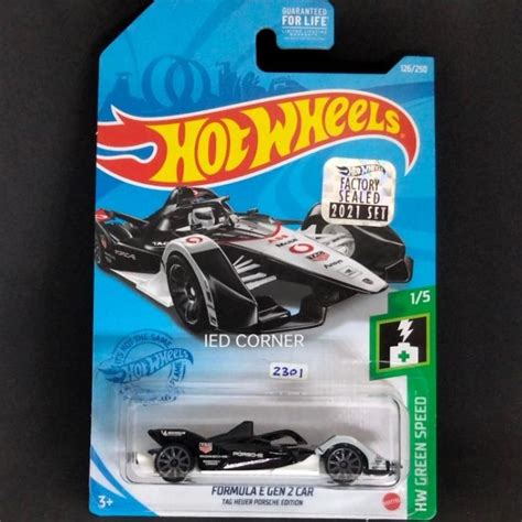 Jual Hot Wheels Formula E Gen Car Tag Heuer Porsche Edition M Shopee Indonesia