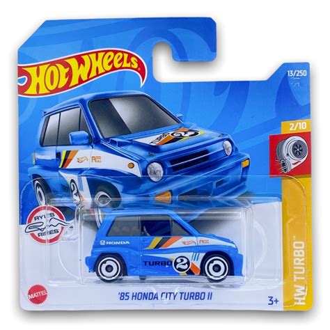 Hot Wheels Honda City Turbo Blue HCW KLAS UK