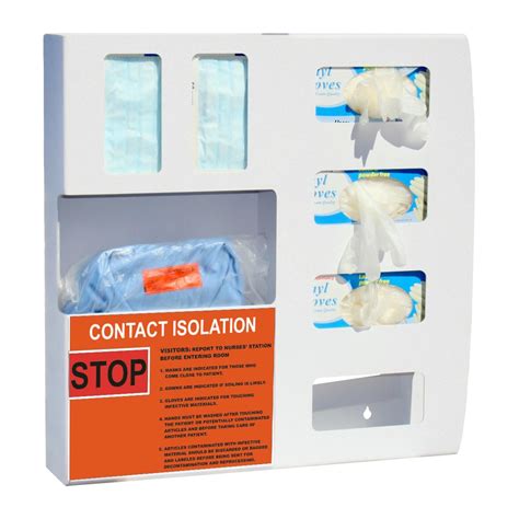 Um4824 Isolation Station Four Glove Boxes Gray Or White Abs