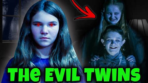 The Evil Twins Scary Are The Ghost Twins Controlling Her Youtube