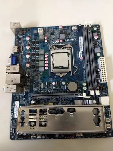 Placa Mãe Ecs H61h2 m3 Lga 1155 Ddr3 Processador espelho à venda em