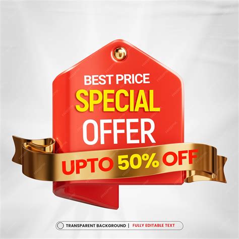 premium psd special offer creative banner design template