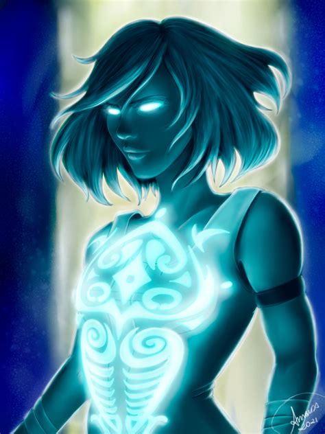 korra avatar state  amandachanblers  deviantart