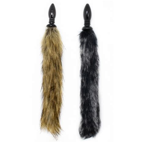 DILATADOR ANAL CON COLA DE ZORRILLO JTSEX Jtech